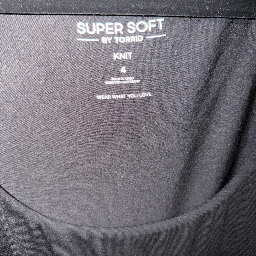 Torrid Black Super Soft Knit Dress